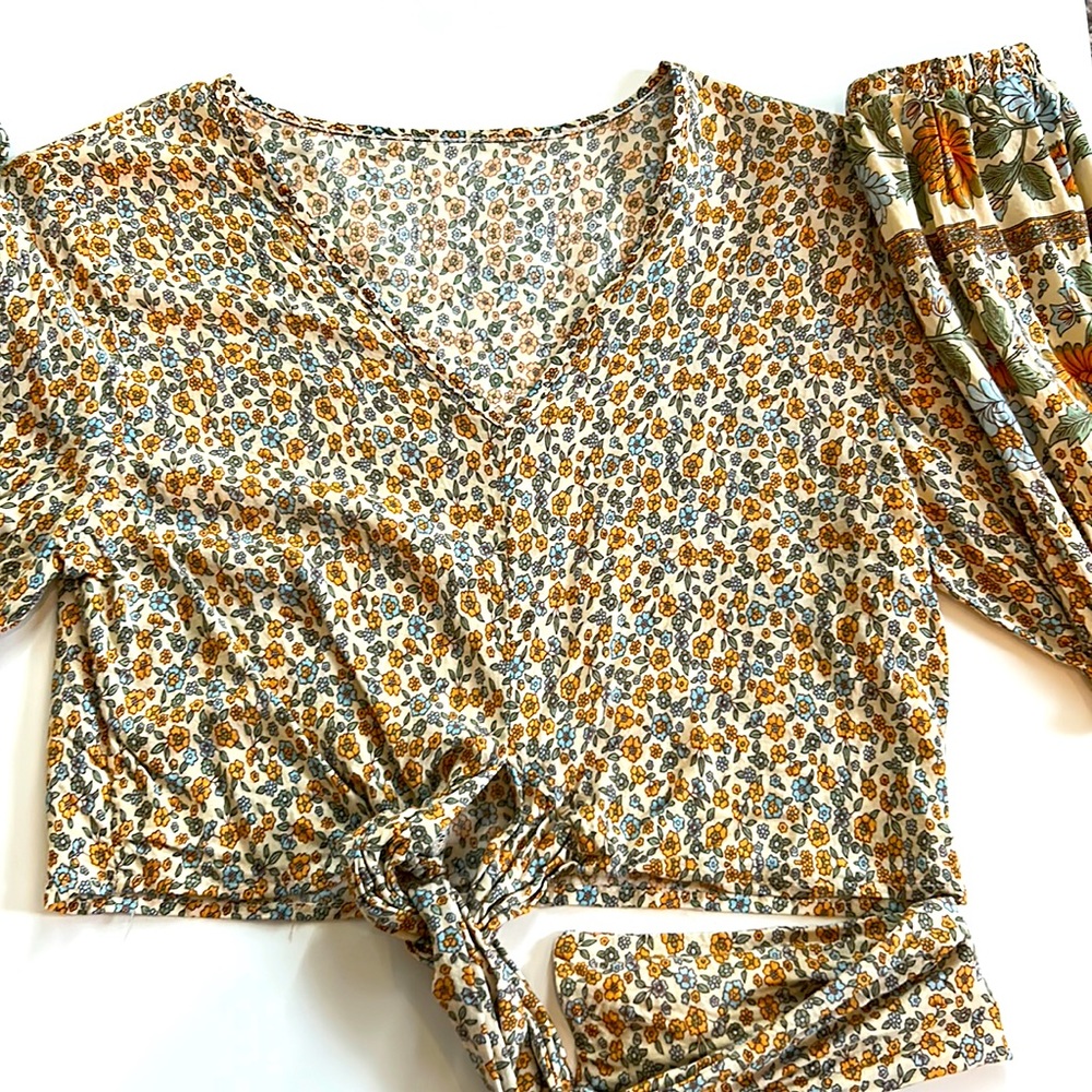 Boho crop top
